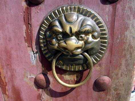 Brass Door Knocker Free Stock Photo - Public Domain Pictures