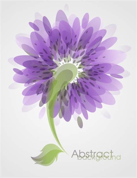 Abstract Flower Background Vector Art | Free Vector Graphics | All Free ...