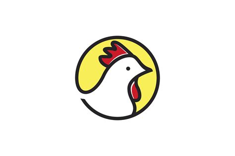 chicken logo | Creative Logo Templates ~ Creative Market