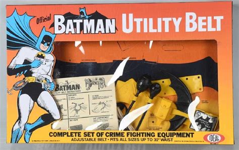 1966 IDEAL BATMAN UTILITY BELT "RARE"