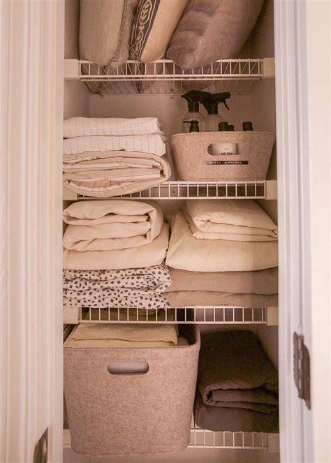 Linen Closet + Bathroom Organization - In Honor Of Design