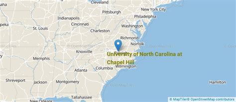 Where Is University of North Carolina at Chapel Hill?