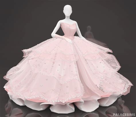 (Sims 4 cc) Palace Monseigneur Gown [SFS] | Sims 4 wedding dress, Sims 4 dresses, Sims 4 mods ...