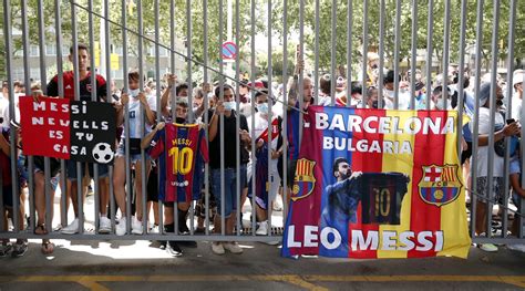 Barcelona fans ‘devastated’ at Lionel Messi exit; PSG fans ‘waiting for ...