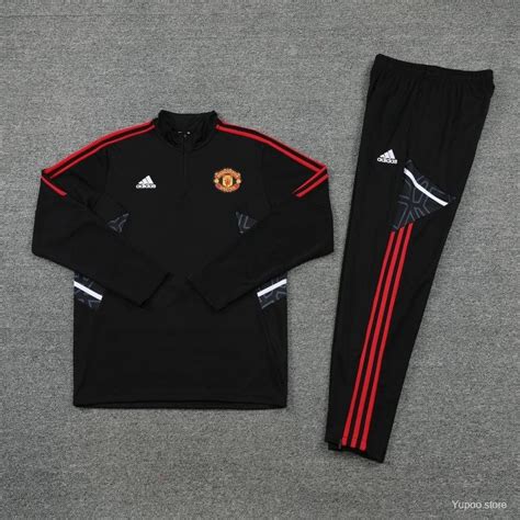 Manchester United Training Kit (Black) - RedKard