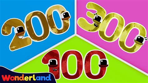 Wonderland: Counting from 100 to 1000 - YouTube