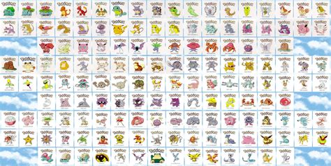 Original 150 Pokemon | Original 151 pokemon, Original 151, 150 pokemon