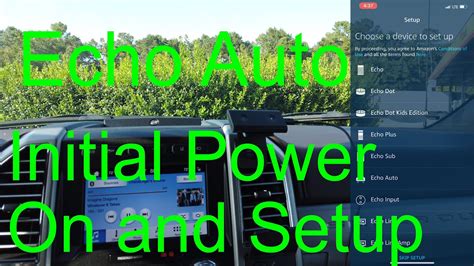 Amazon Echo Auto Unboxing | Initial Power On | Setup | Unboxing Echo Auto Setup | Audible - YouTube