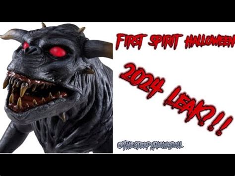 FIRST SPIRIT HALLOWEEN 2024 ANIMATRONIC!!! - YouTube