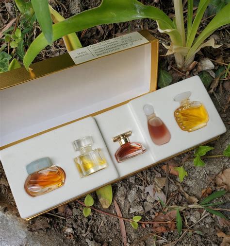 Estee Lauder Miniature Perfume Fragrance Set Small Wonders 1980s Spellbound Knowing Private ...