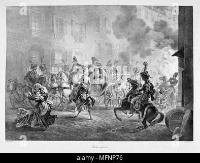 Assassination Attempt On Napoleon Bonaparte Stock Photo - Alamy