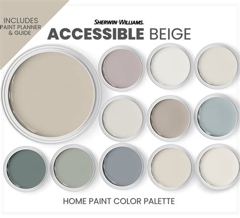 Timeless Accessible Beige Color Palette With Complementary Colors From ...