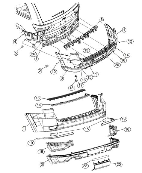 Jeep Grand Cherokee Back Bumper