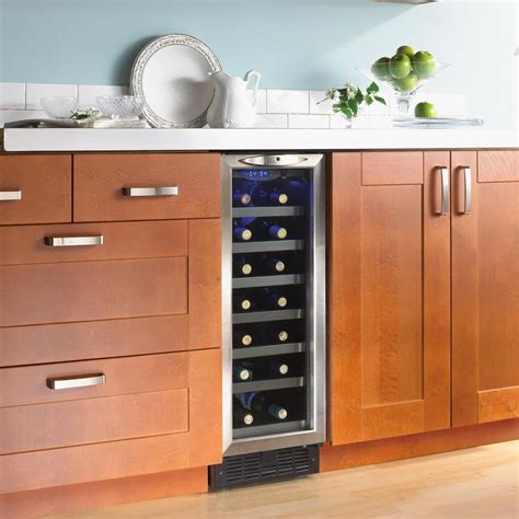 Danby Silhouette 27-Bottle Built-In Wine Cooler-DWC276BLS - The Home ...