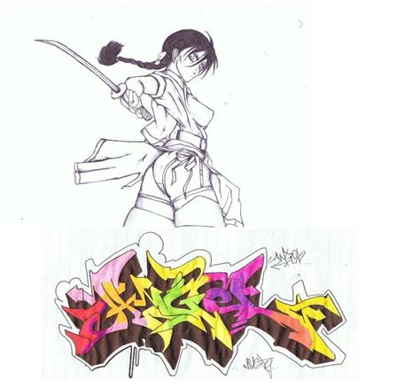 Anime Graffiti art by nezy60 on DeviantArt