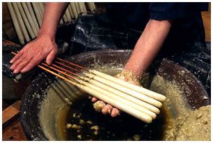 manufacturing of japanese traditional candle