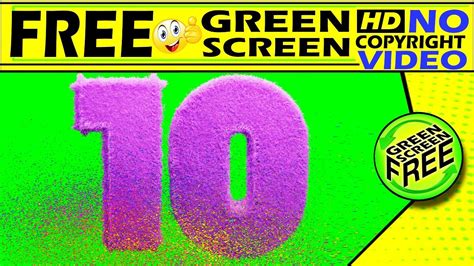 1 to 10,count to 10,numbers green screen,green screen effects,green screen effect,green screen ...
