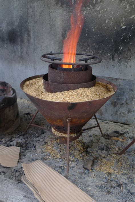 Reforestation and Rice Hull Stoves | Rocket stoves, Stove, Rice hulls