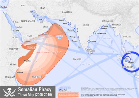 EagleSpeak: Somali Piracy Threat Map for 2010