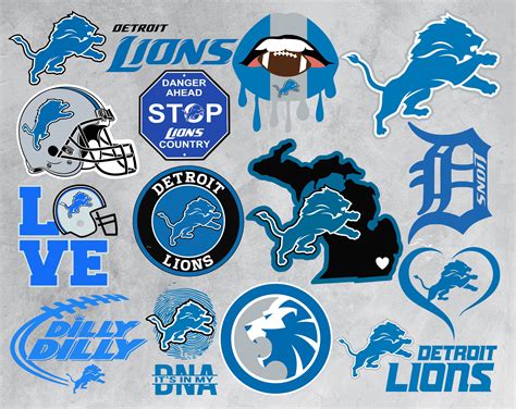 Detroit Lions svg in 2024 | Detroit lions football, Detroit lions ...