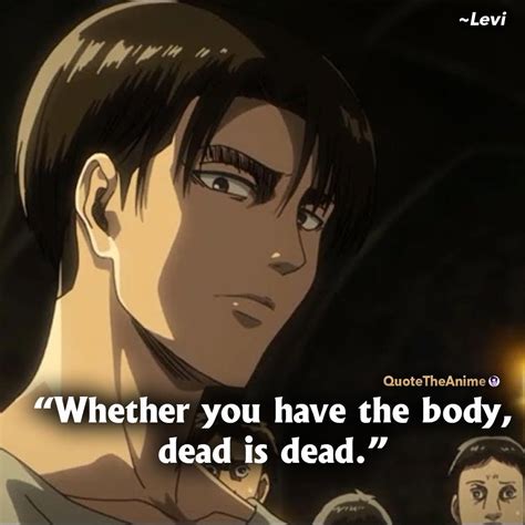 15+ Powerful Attack On Titan Quotes (HQ Images) | Levi ackerman quotes ...