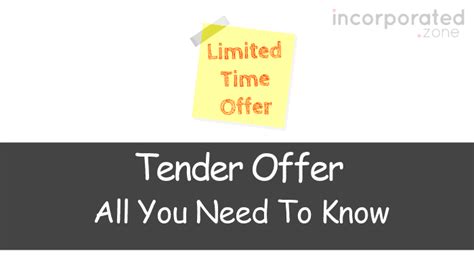 What Is A Tender Offer (Explained: All You Need To Know)