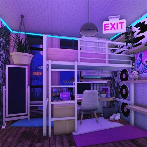 ⤹⋆｡ mia on Instagram: "Vaporwave bedroom Sorry I haven’t posted for so long I’ve … | Diseño ...