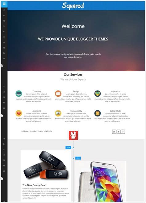 25+ Best Portfolio Blogger Templates & Themes 2021 - Templatefor