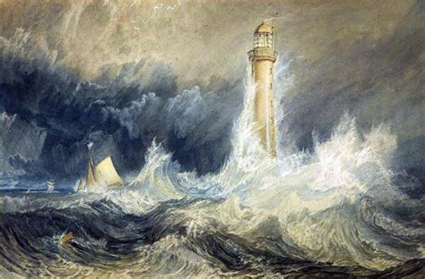 Joseph Mallord William Turner | Romanticismo pintura, Pintura de faro, William turner