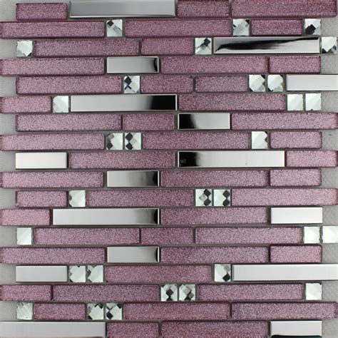 Wholesale Metallic Backsplash Tiles Brown 304 Stainless Steel Sheet ...