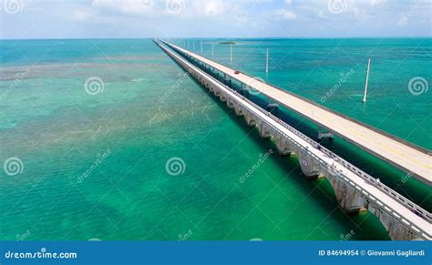 Bridge of Overseas Highway, Florida Stock Photo - Image of west, mile: 84694954