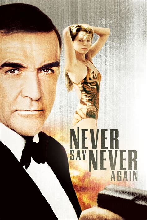 Never Say Never Again (1983) - Posters — The Movie Database (TMDB)