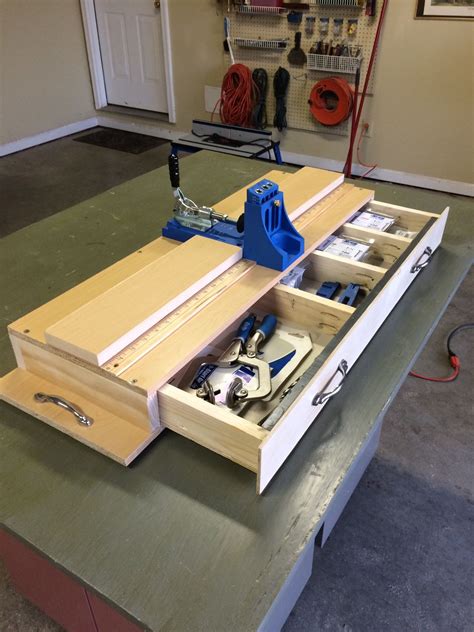 Kreg Jig - workstation and storage unit in 2023 | Woodworking joinery ...