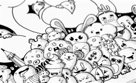 THUMBS UP cARToons animals, art, characters, cloud, clusters, cute, doodle, doodling, drawing ...