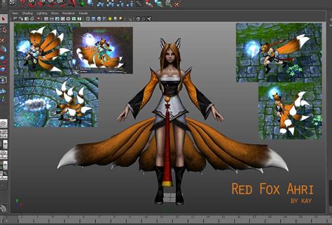 League of Legends Mod: Ahri Skin by KayFedewa on DeviantArt