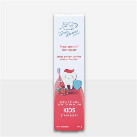 Kids/baby Strawberry Toothpaste | The Eco Den