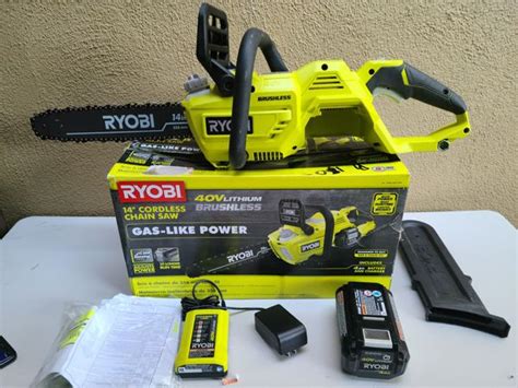 Ryobi 40V brushless chain saw 14" kit for Sale in Anaheim, CA - OfferUp