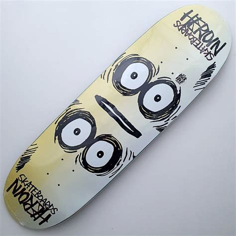 Heroin Skateboards - Symmetrical Egg - Skateboard Deck 9.00