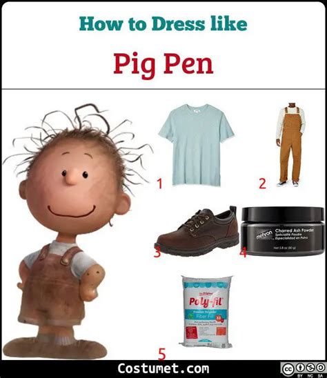 Pig-Pen (Peanuts) Costume for Halloween