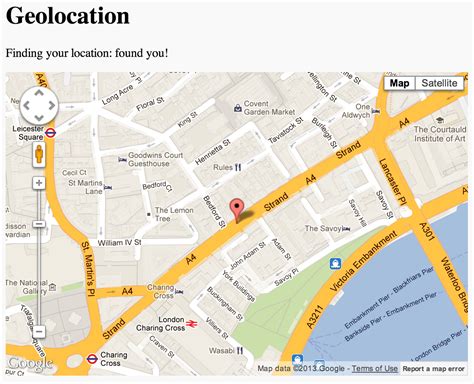 Geolocation Using HTML5, jQuery and Google Maps (Interactive Version ...