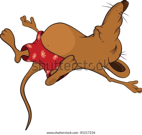 Sleeping Mouse Cartoon Stock Vector (Royalty Free) 85217236 | Shutterstock