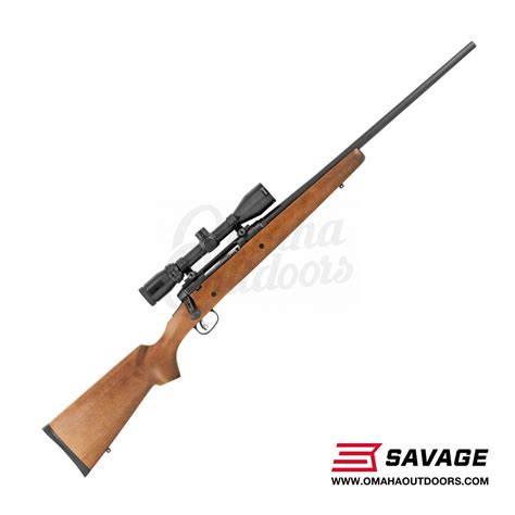 Savage Arms AXIS II XP Hardwood Bolt Rifle 22-250 Remington 4 RD 22 ...