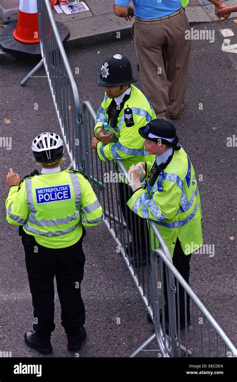 Metropolitan Police Officers on patrol in London Stock Photo - Alamy