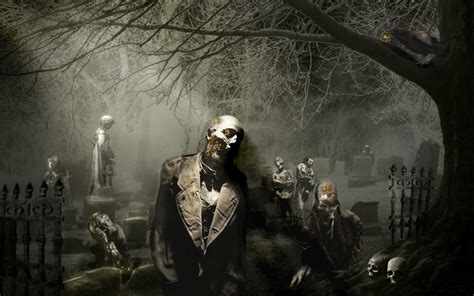 Halloween Zombie Wallpapers - Top Free Halloween Zombie Backgrounds - WallpaperAccess