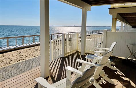 Large private deck