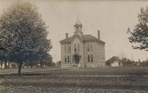 Rhodes, Iowa, School, 1910s | photolibrarian | Flickr