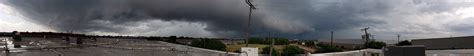 The view of the storm from East Arlington : arlington