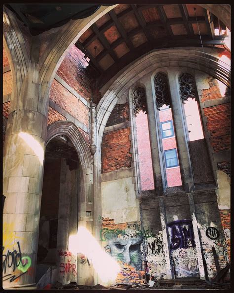 Abandoned Church Photography Artwork Chicago Photograph Gary Indiana Grafitti Urban Exploration ...