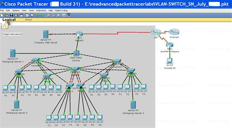 cisco packet tracer mini projects download