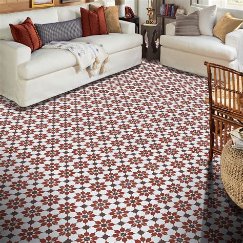 Moroccan cement tile | Cement tile, Ahfir, Wall patterns